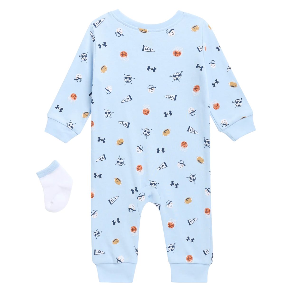 Newborn Boys' Under Armour Baby Coverall Set