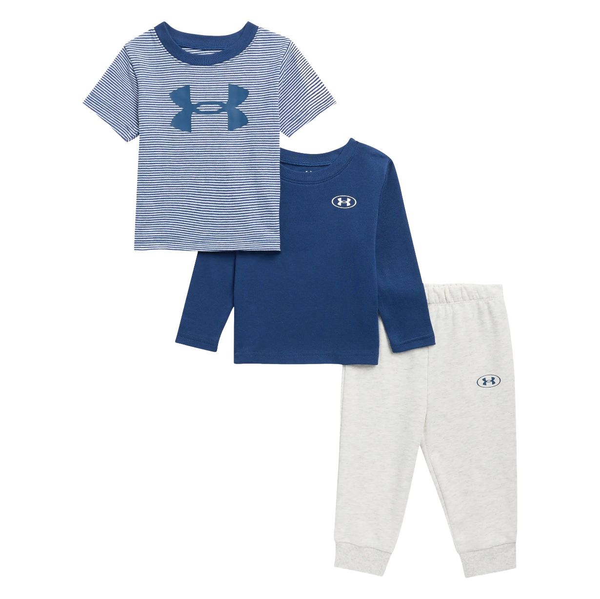 Newborn Boys' Under Armour 3PC Core Neutral Set