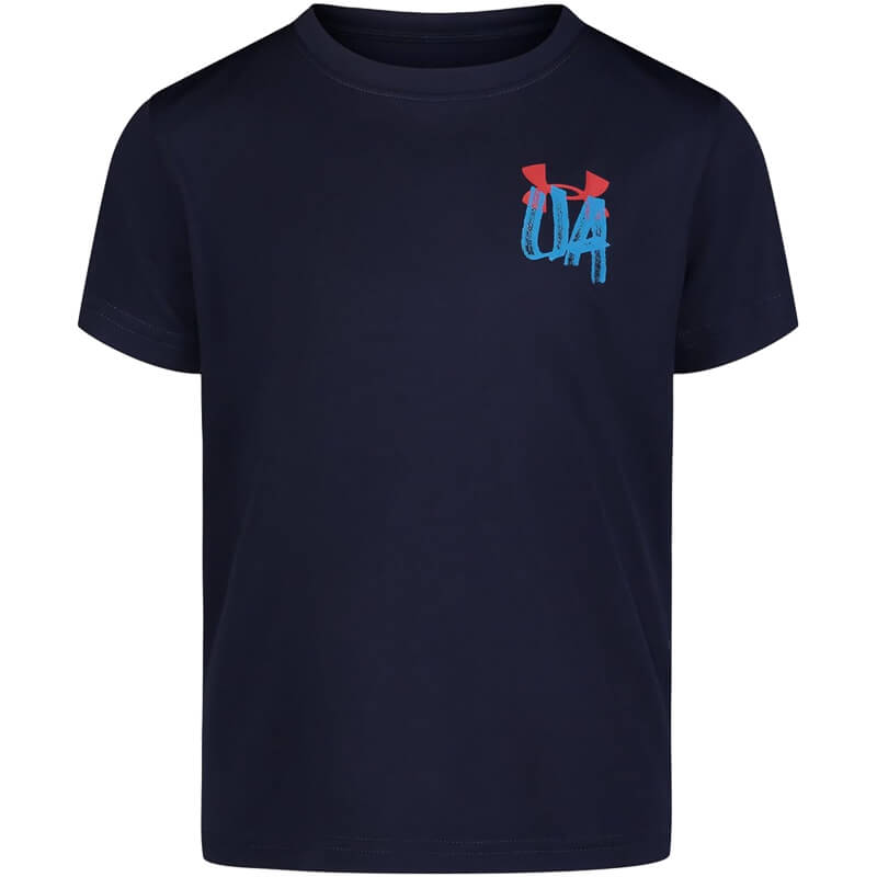 Toddler Under Armour Brushy Wordmark S/S Tee