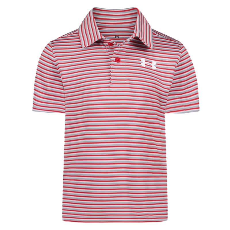 Youth Under Armour Matchplay Stripe Polo