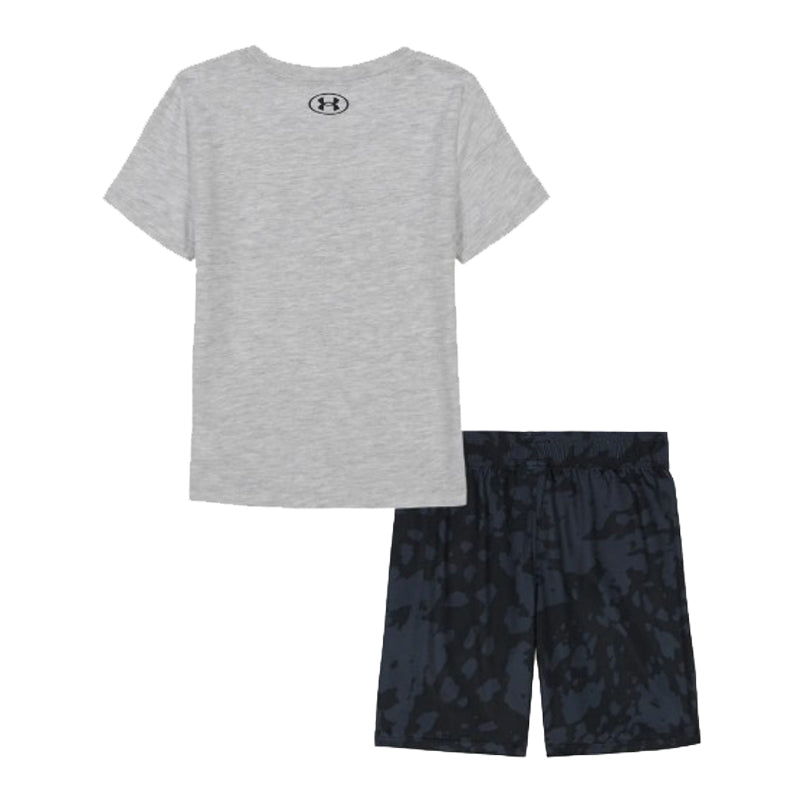 Youth Under Armour Printed Tech S/S Tee & Shorts Set