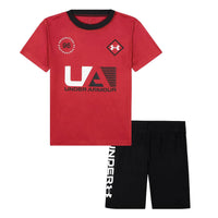 Toddler Under Armour Soccer S/S Tee & Shorts Set