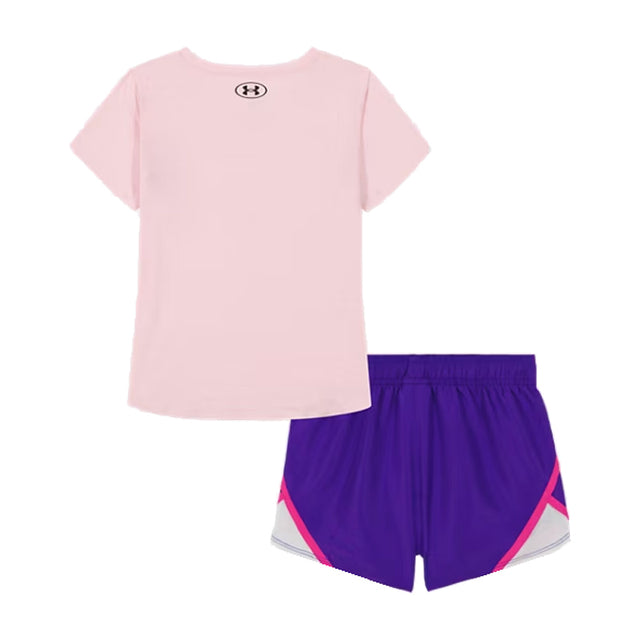 Toddler Under Armour Awesome S/S Tee & Shorts Set