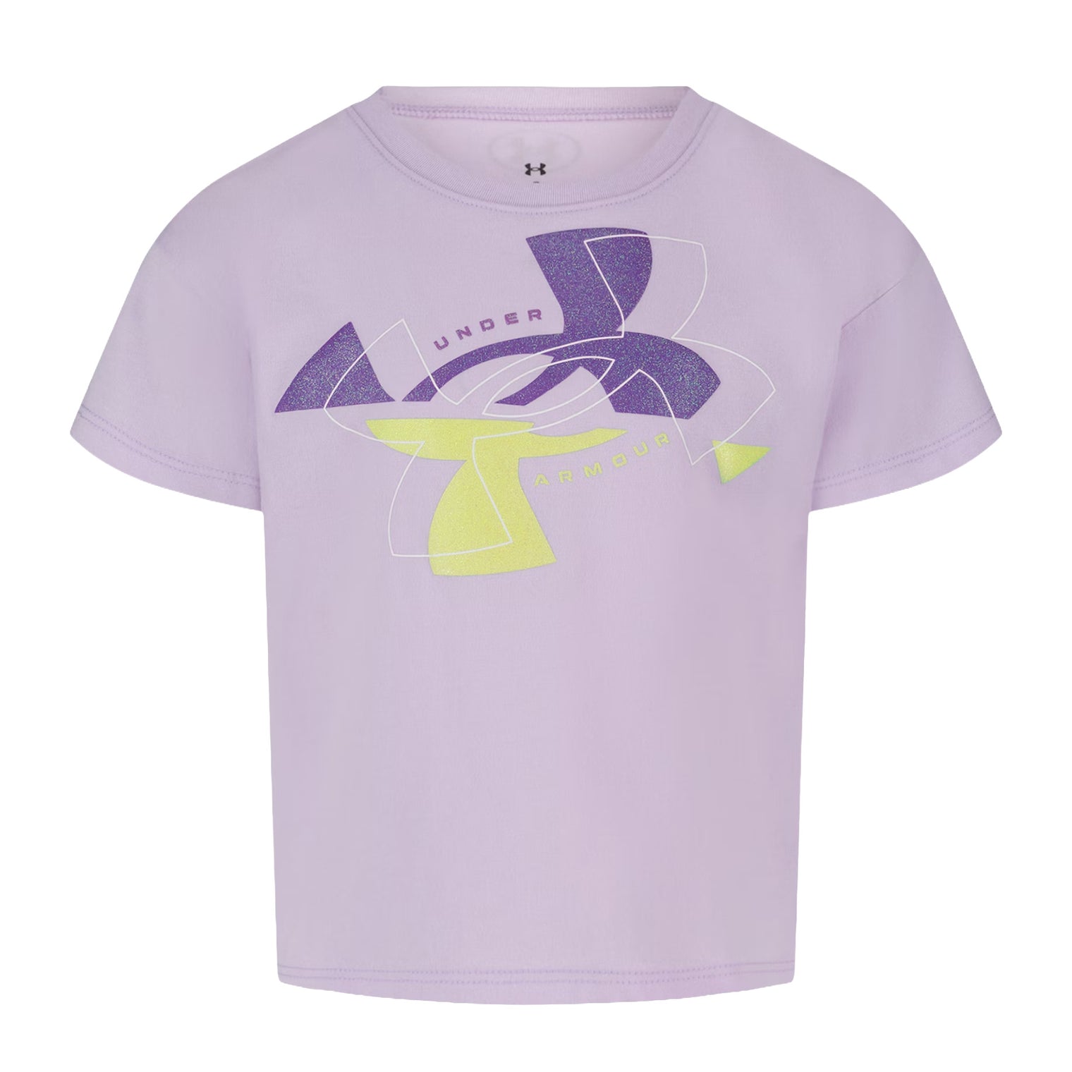 Toddler Girls' Under Armour Split Logo S/S Tee