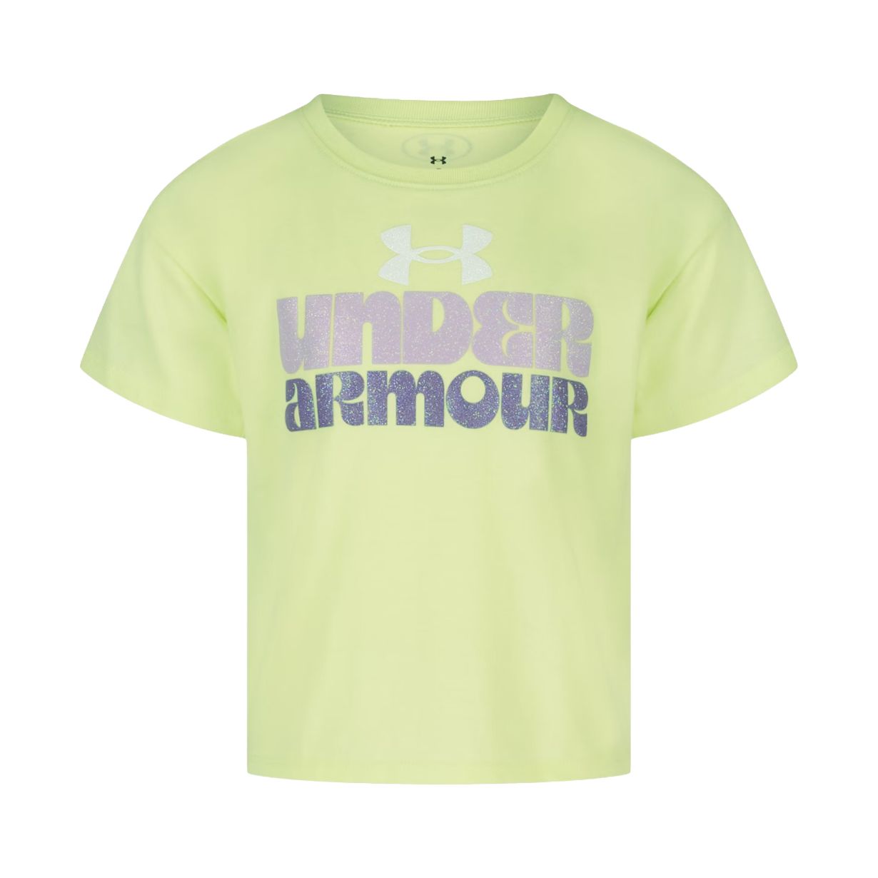 Youth Girls' Under Armour Wordmark S/S Tee