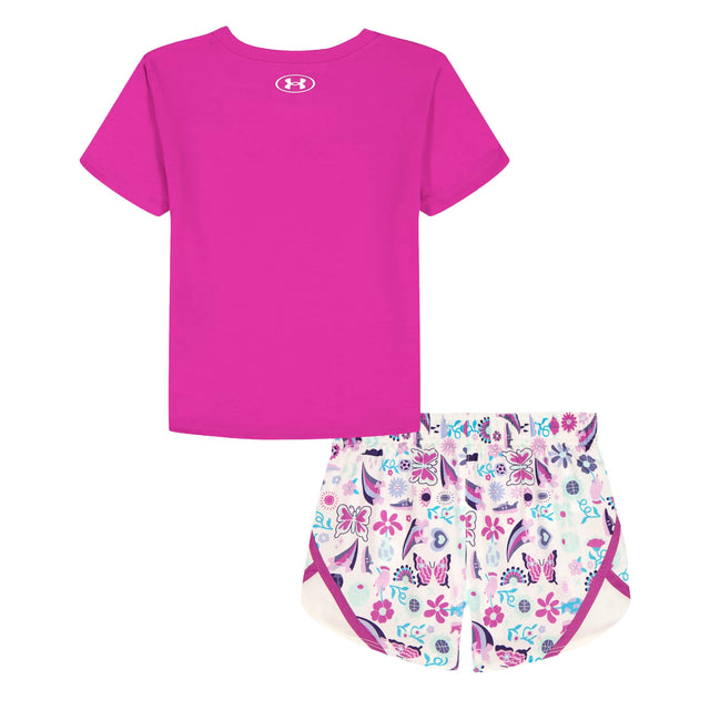 Infant Girls' Under Armour Print Woven Short Set