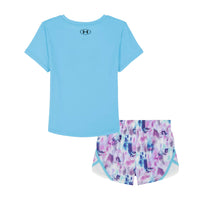 Toddler Girls' Under Armour Print Woven Short Set
