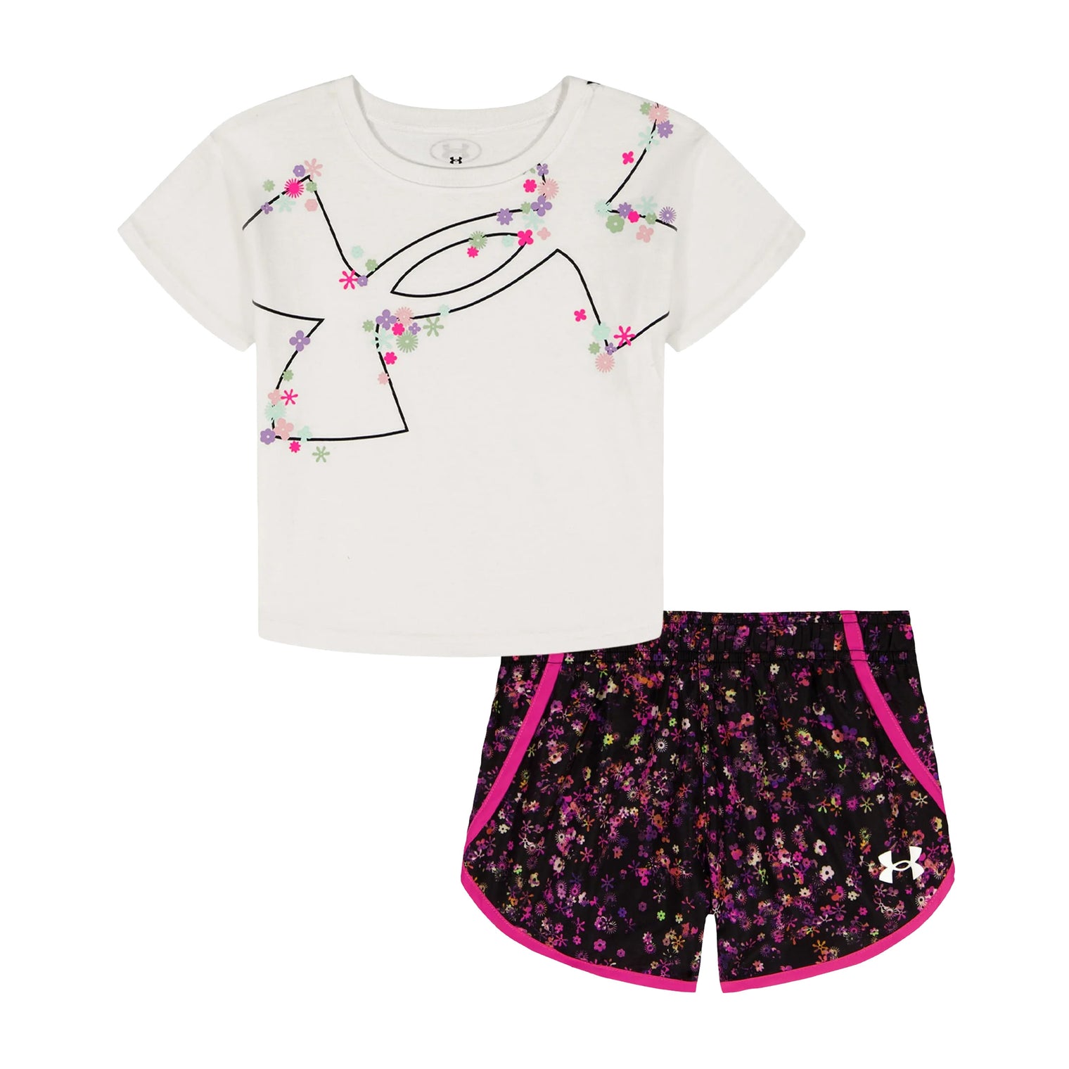 Youth Girls' Under Armour Woven Short Set