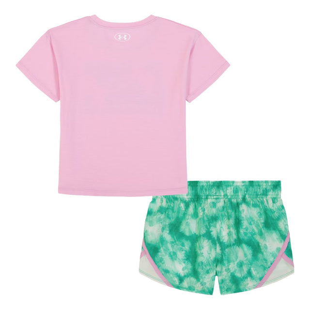 Infant Girls' Under Armour Print Woven Short Set
