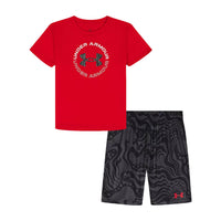Toddler Boys' Under Armour Tech Printed Short Set