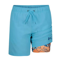 Youth Boys' Under Armour Solid Compression Lined Swim Short