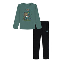 Infant Under Armour Dog Hiker L/S Tee & Jogger Set