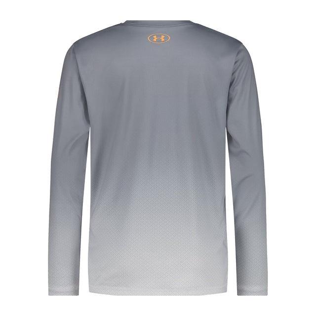 Youth Boys' Under Armour L/S Print UPF Fish Tee