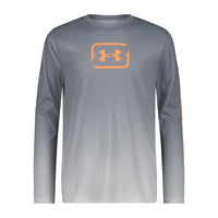 Youth Boys' Under Armour L/S Print UPF Fish Tee