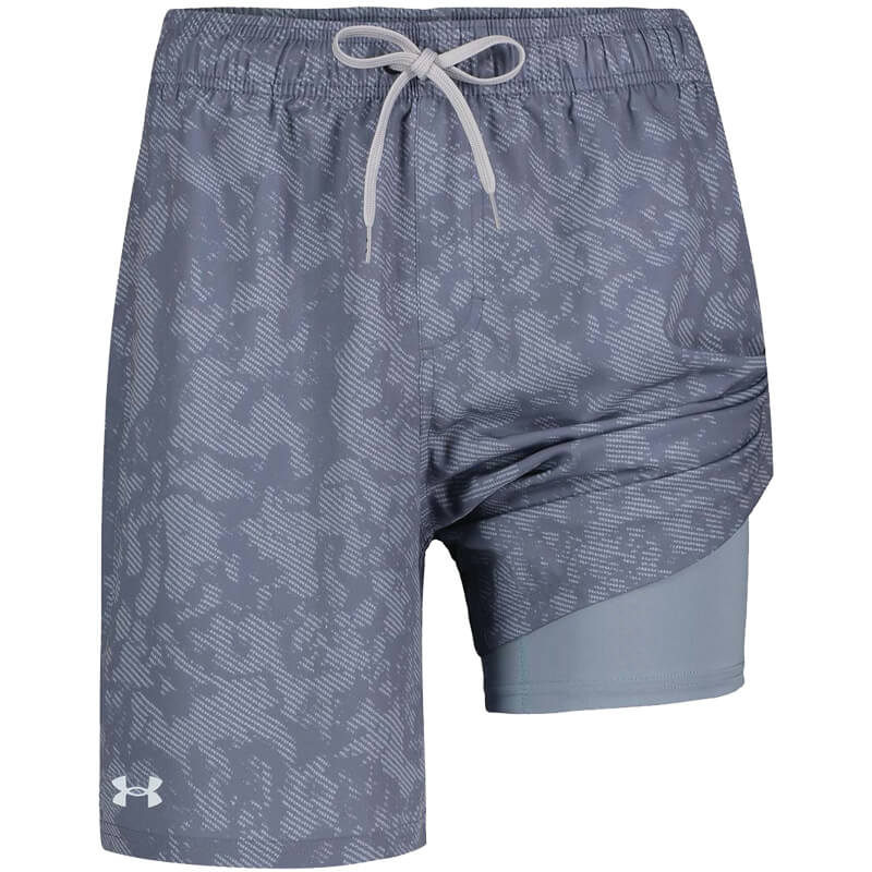 Men's Under Armour Geo Dye Compression Swim Shorts