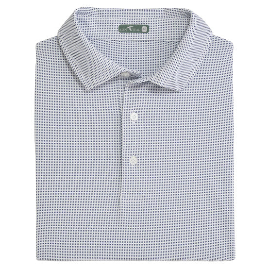 Men's GenTeal Jacquard Performance Polo