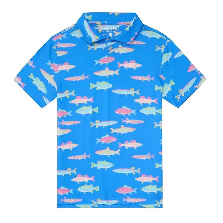 Youth Boys' Chubbies The Get Schooled Performance Polo