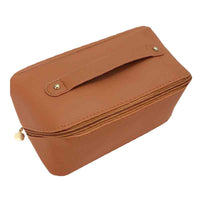 Faux Leather Cosmetic Bag