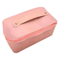 Faux Leather Cosmetic Bag