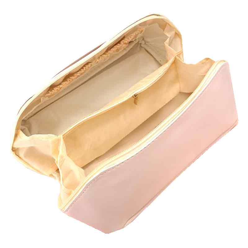 Faux Leather Cosmetic Bag