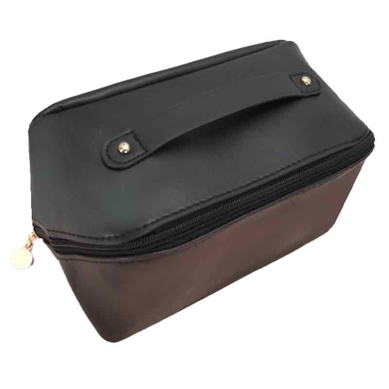 Faux Leather Cosmetic Bag