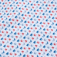 Men's GenTeal Flies Printed Performance Polo