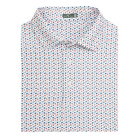 Men's GenTeal Flies Printed Performance Polo