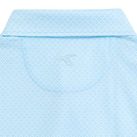 Men's GenTeal Diamond Lattice Performance Polo