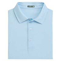 Men's GenTeal Diamond Lattice Performance Polo
