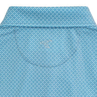 Men's GenTeal Diamond Lattice Polo