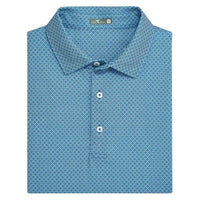Men's GenTeal Diamond Lattice Polo