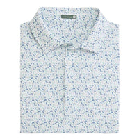 Men's GenTeal Caddie's Choice Print Performance Polo