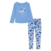 Infant Under Armour Star Print L/S Tee/Legging Set