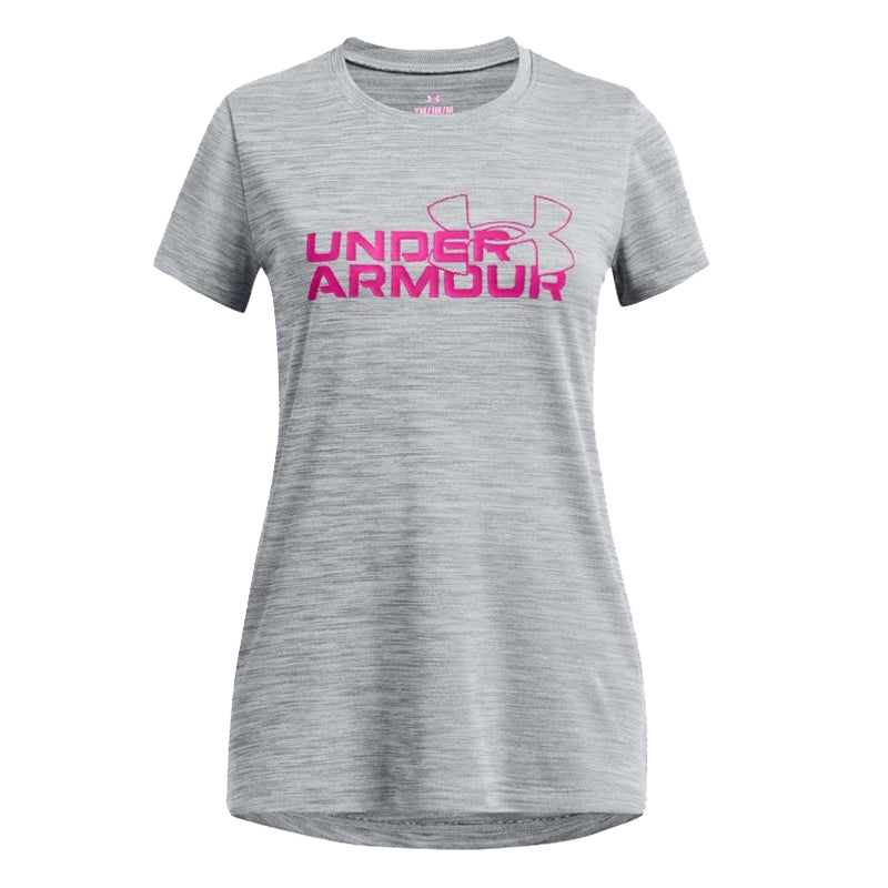 Youth Under Armour Tech Twist Wordmark S/S Tee