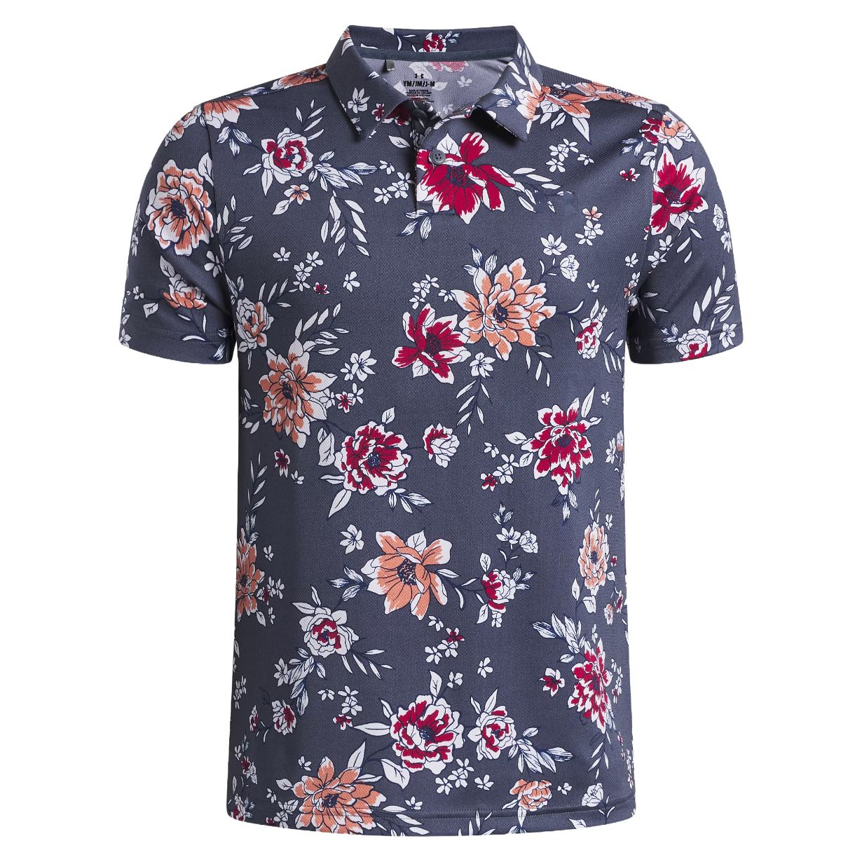 Youth Boys' Under Armour Matchplay Printed Polo