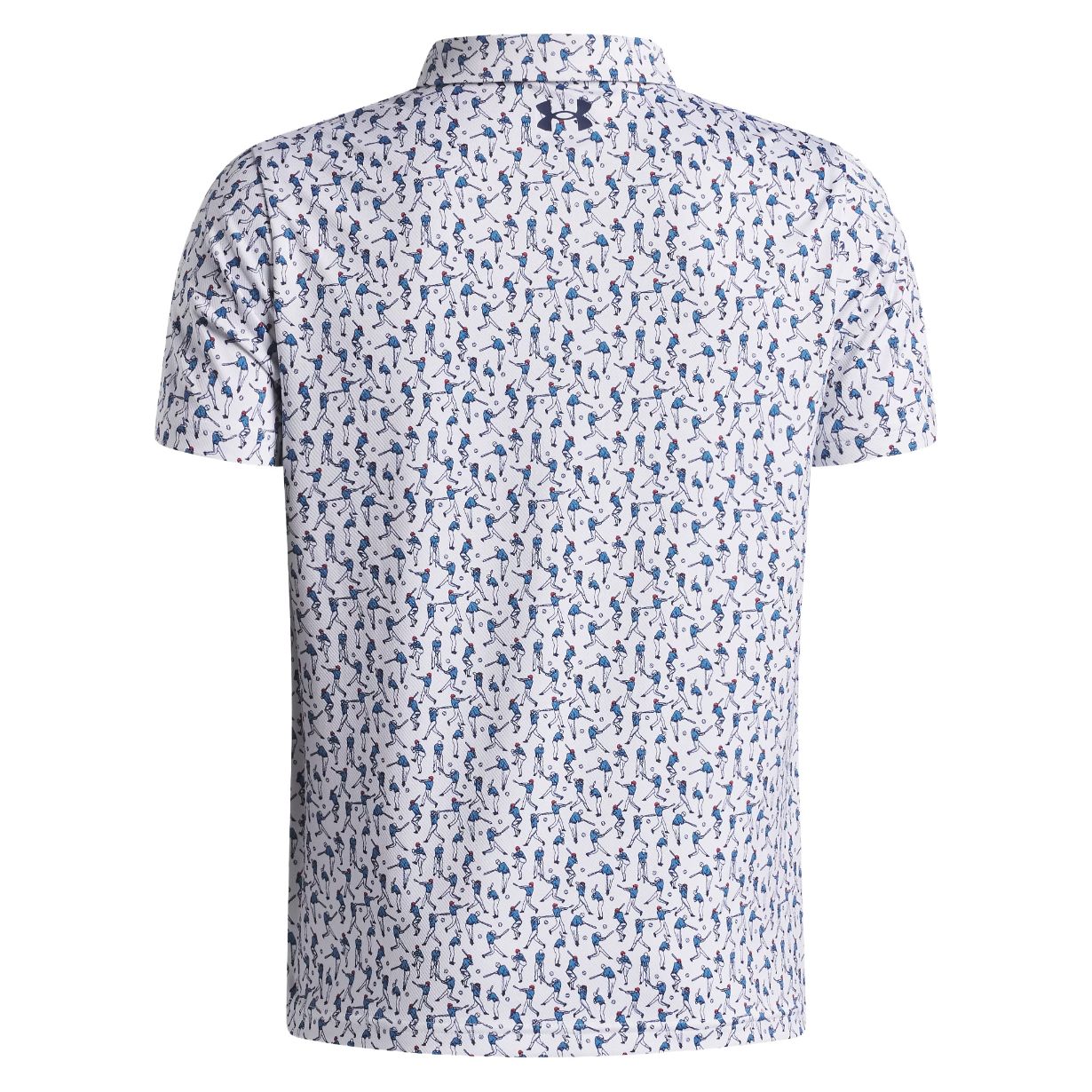Youth Boys' Under Armour Matchplay Printed Polo