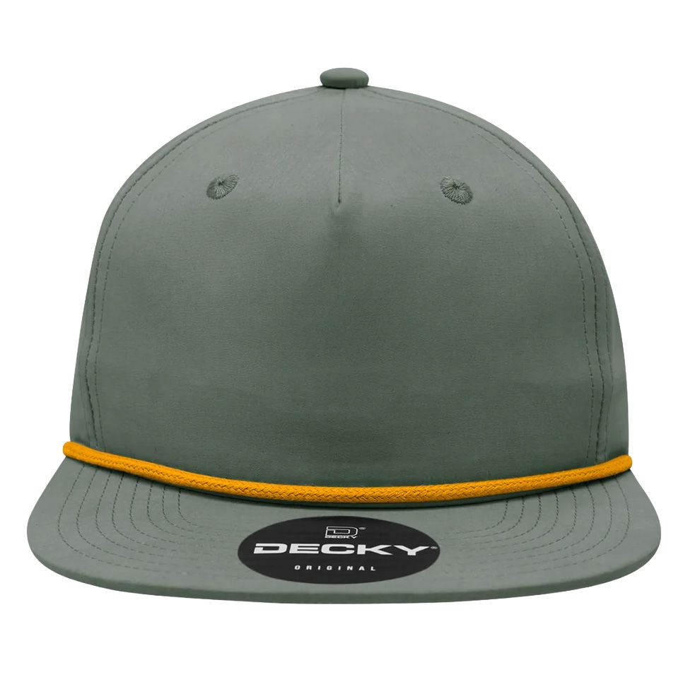 Adult Decky 5 Panel Rope Cap