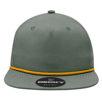 Adult Decky 5 Panel Rope Cap