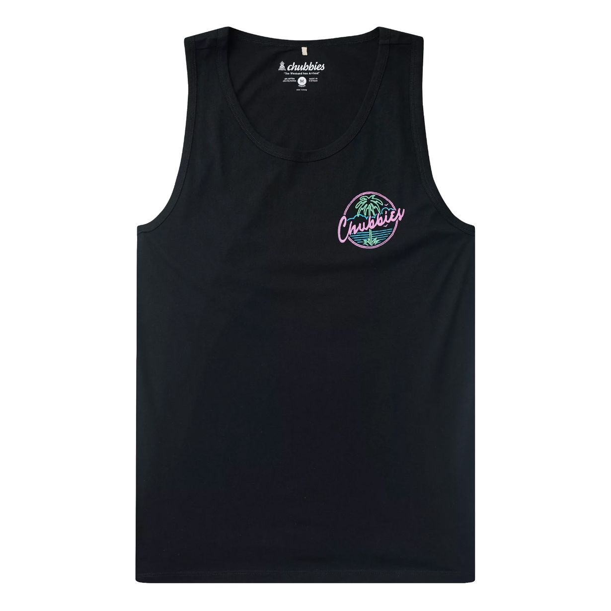 Men's Chubbies The Night Never Sleeps Tank