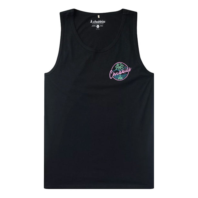 Men's Chubbies The Night Never Sleeps Tank