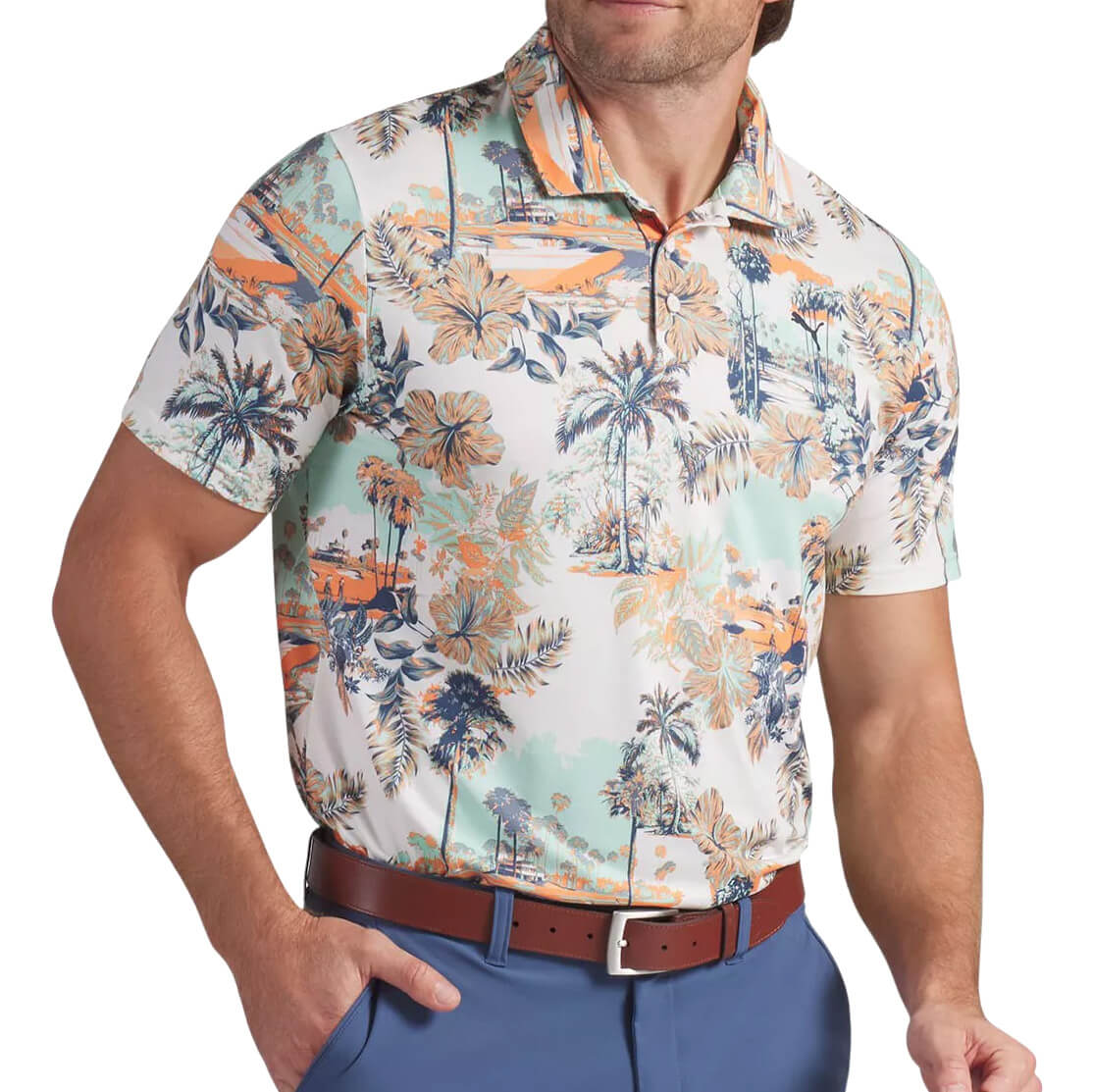 Men's Puma CLOUDSPUN Palm Polo