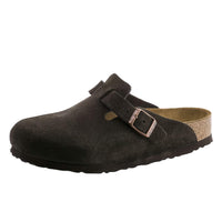 Adult Birkenstock Boston Soft Footbed Suede Leather - Regular