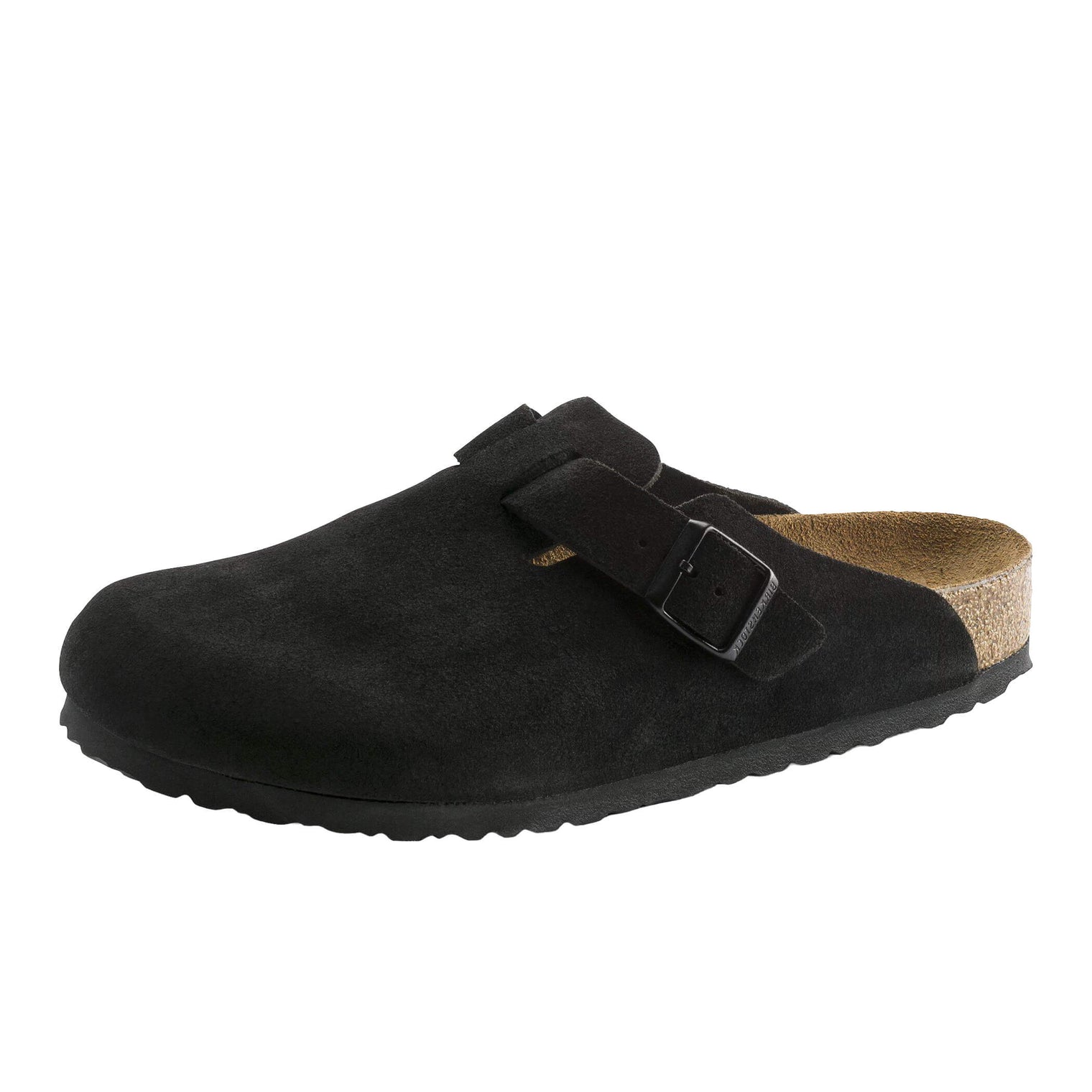 Adult Birkenstock Boston Softbed Suede - Narrow
