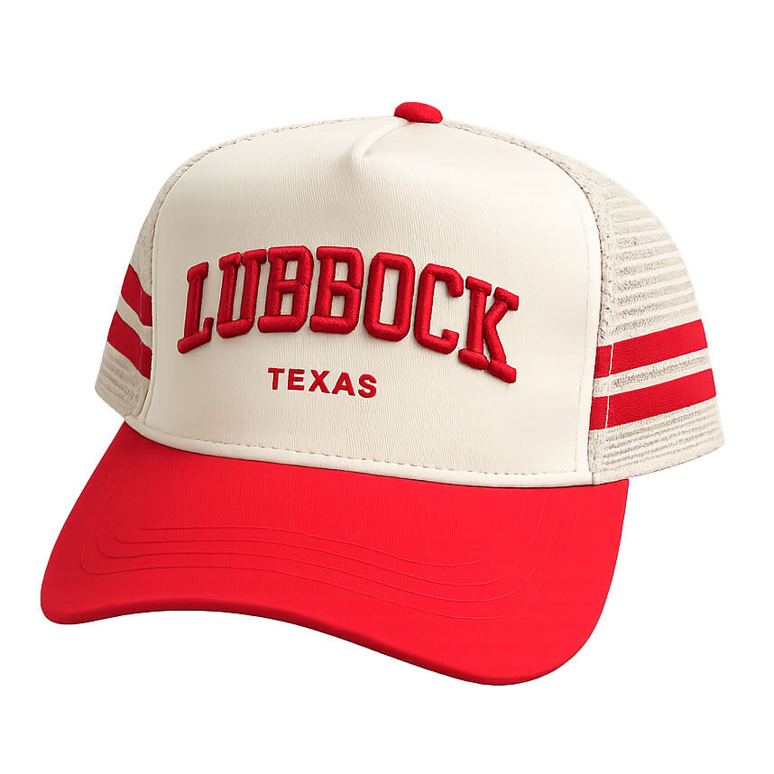 Adult QuarterFour Lubbock, TX Retro Trucker Cap