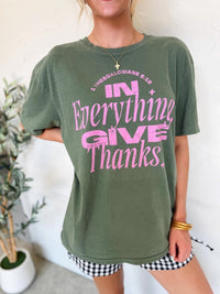 Women's Give Thanks Tee