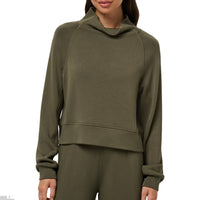 Women's TravisMathew Skyloft Soft Funnel Neck L/S Top