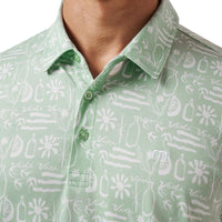 Men's TravisMathew Featherweight Cabana Polo