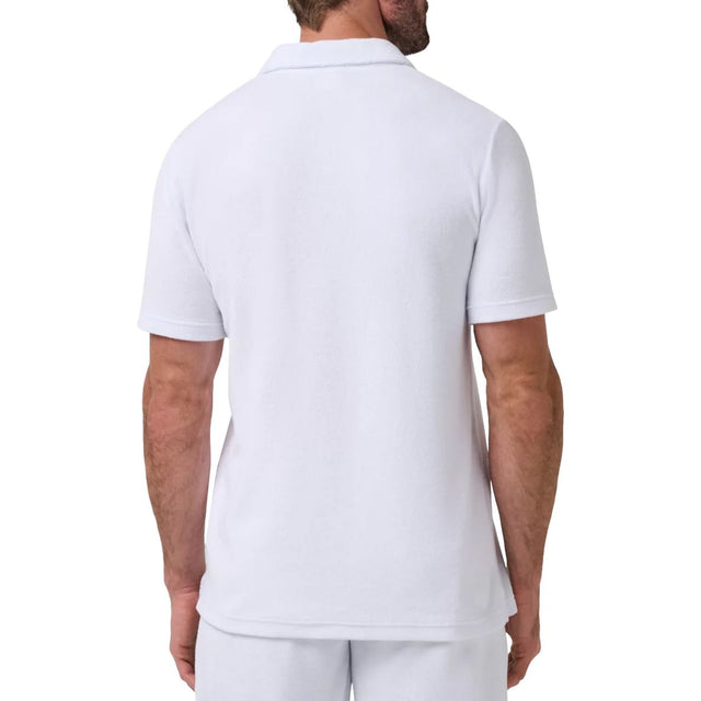 Men's TravisMathew Beach Club Terry Popover Polo