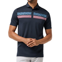 Men's TravisMathew Good Good Flag Polo