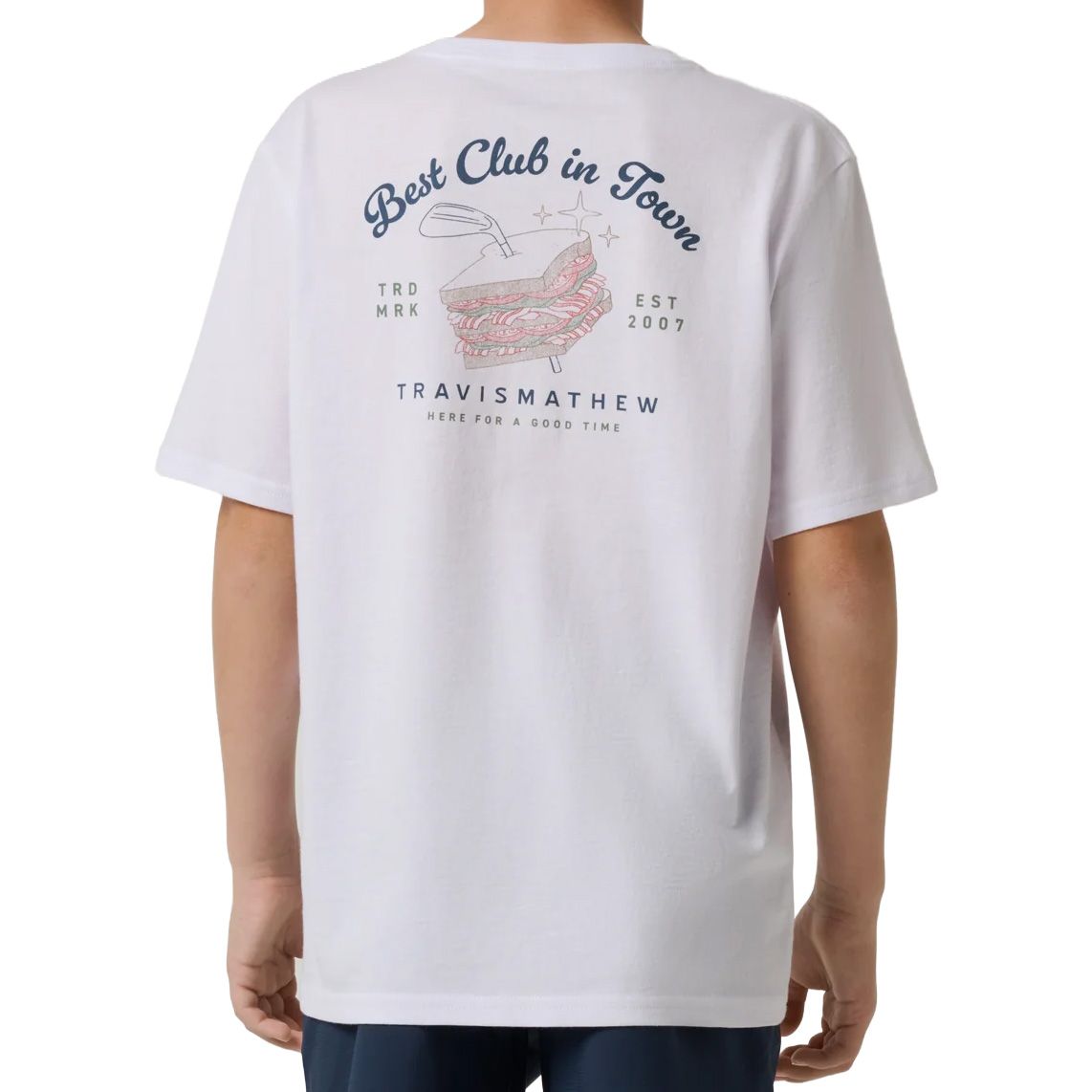 Youth Boys' TravisMathew Founding Members S/S Tee